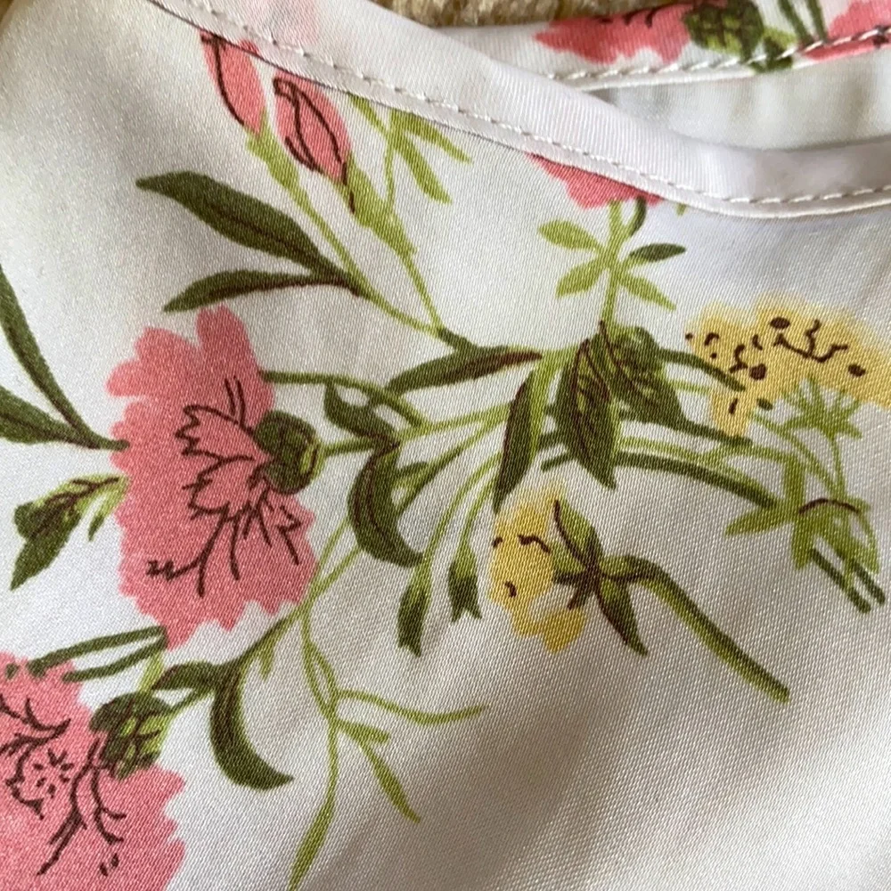 💌[ Topshop ] Satiny Floral Shorts & Tank Pajama Set - Picture 12 of 16